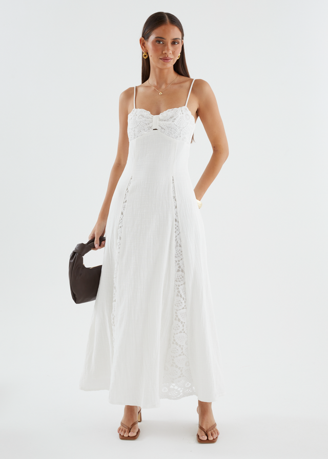 Lilianne Maxi Dress - White