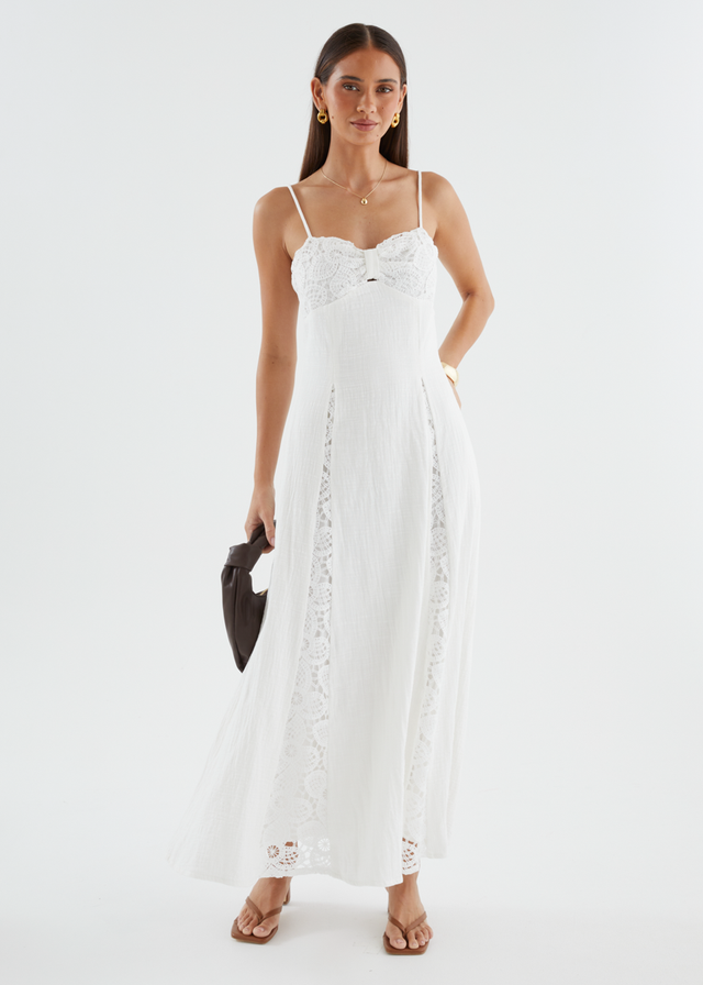 Lilianne Maxi Dress - White
