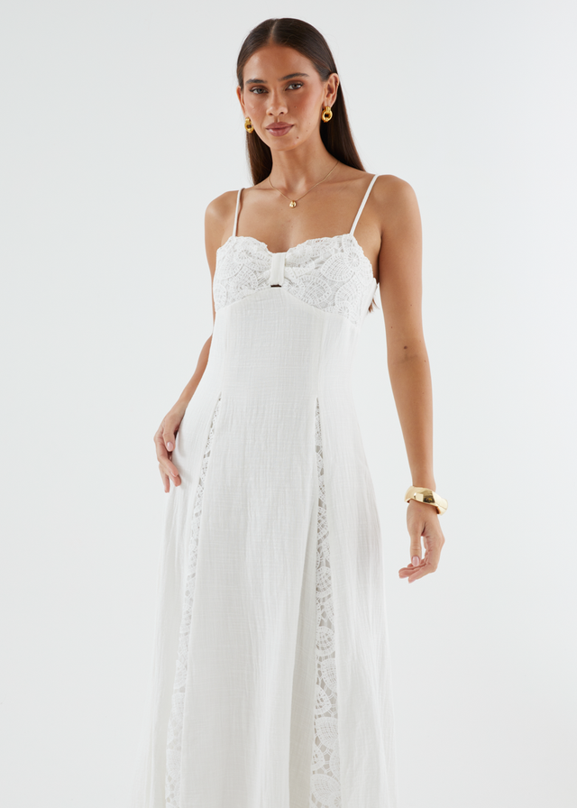 Lilianne Maxi Dress - White