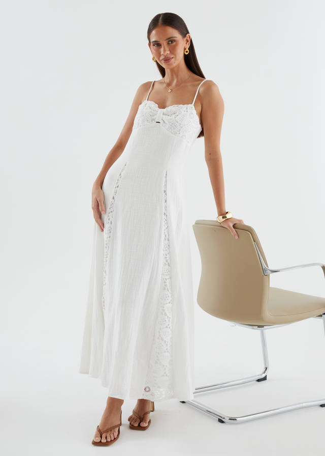 Lilianne Maxi Dress - White