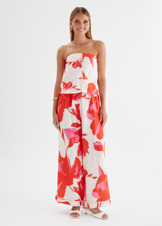 Keegan Pantsuit - Ruby Petal