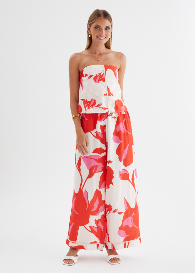 Keegan Pantsuit - Ruby Petal