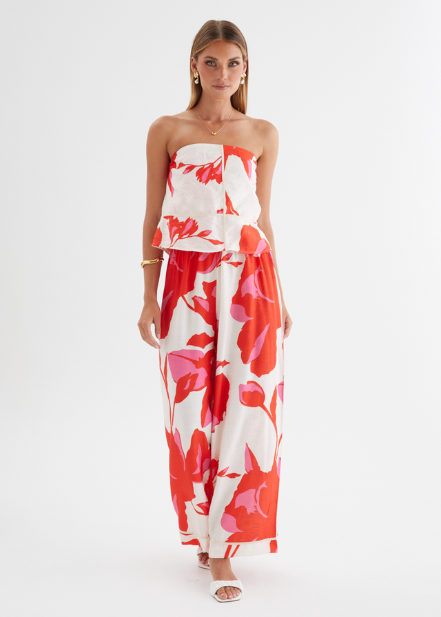 Keegan Pantsuit - Ruby Petal
