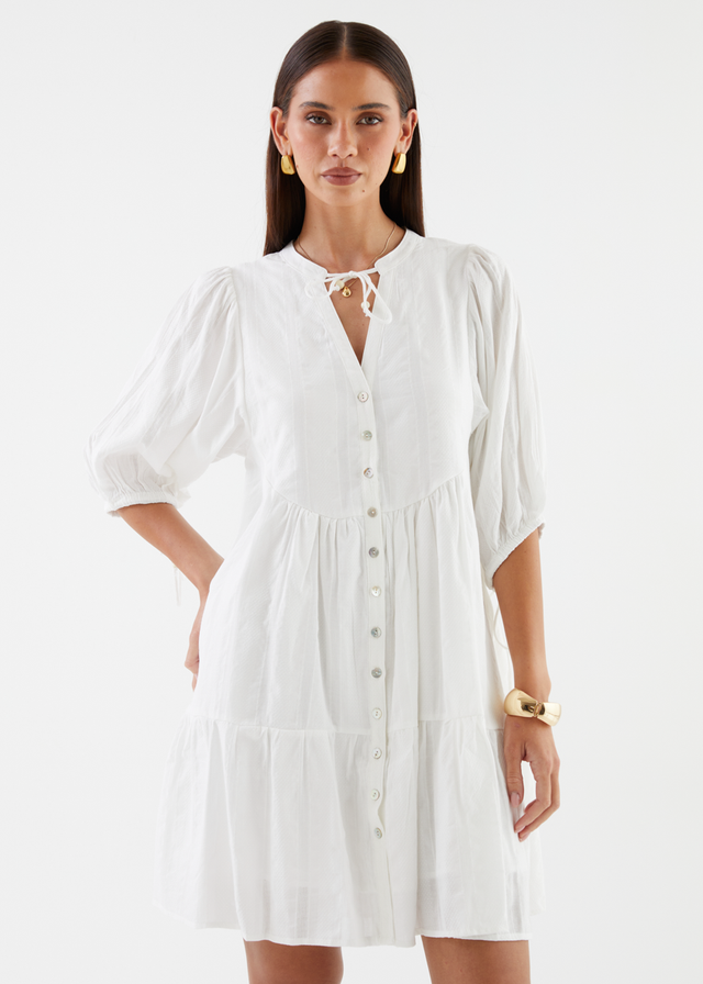Iselin Dress - Off White