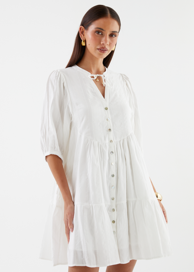 Iselin Dress - Off White