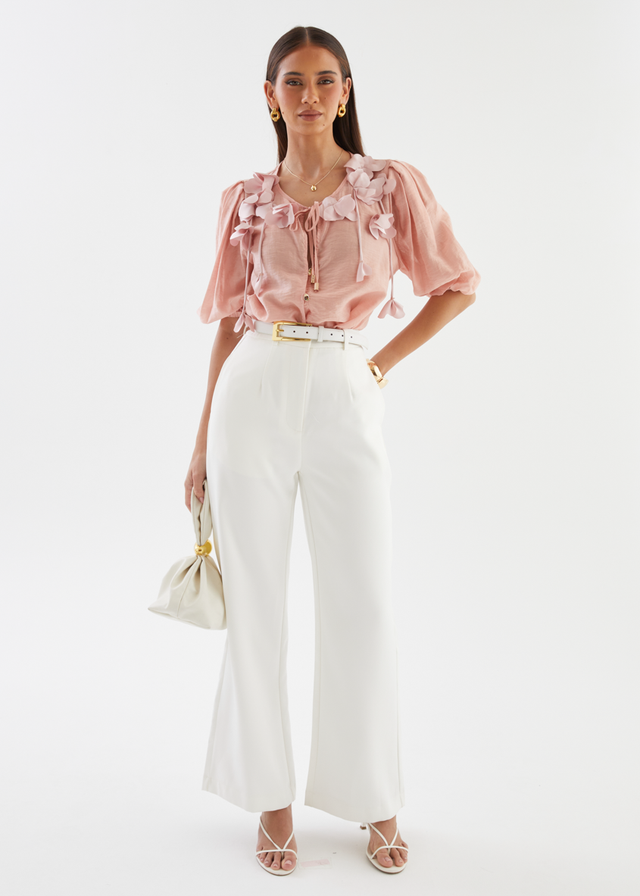 Imani Blouse - Blush