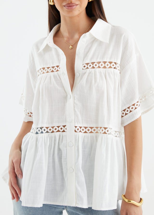 Zahra Shirt - Off White