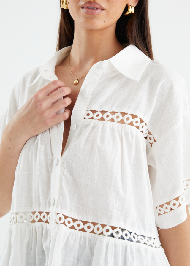 Zahra Shirt - Off White