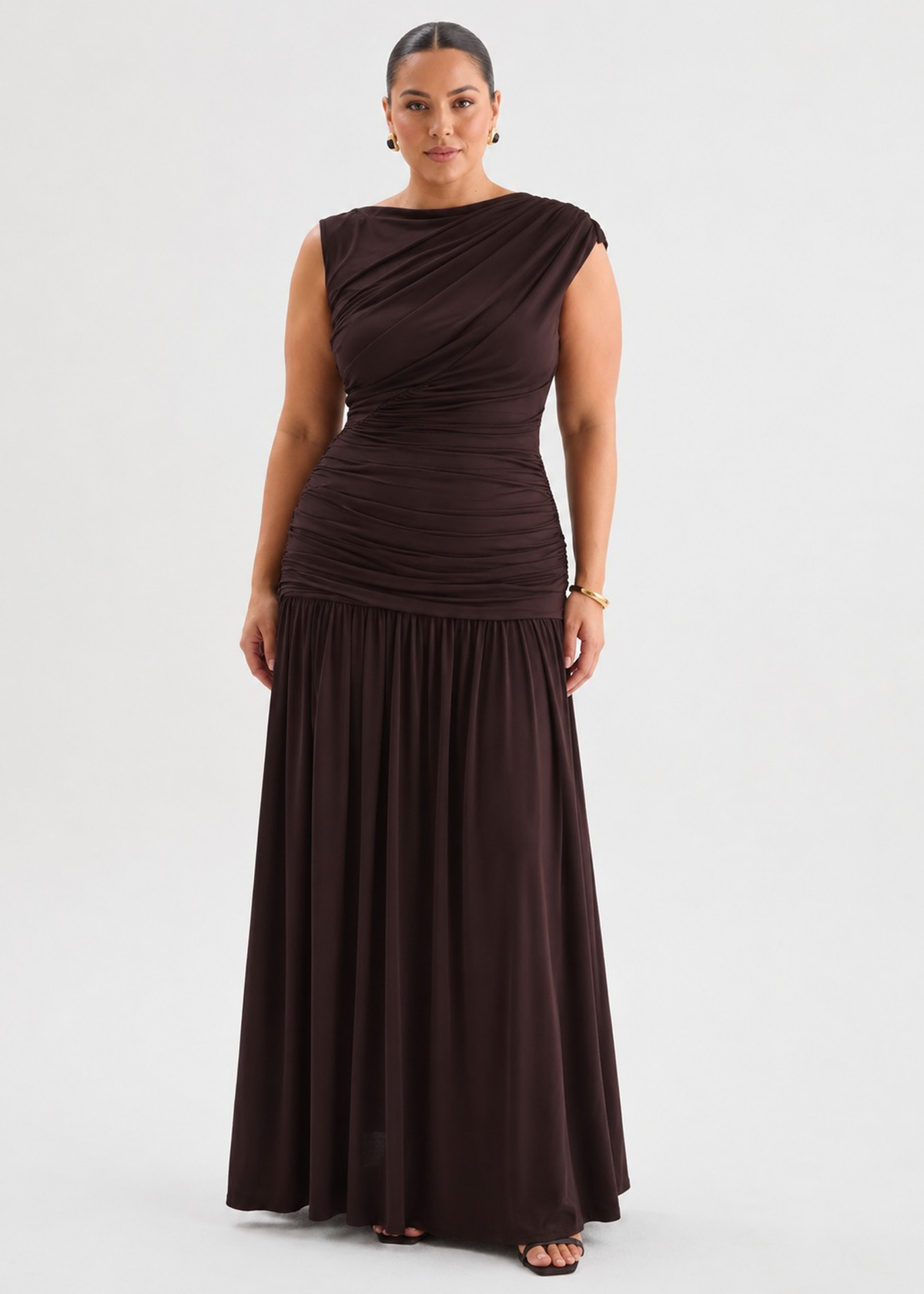 Bordeaux Maxi Dress