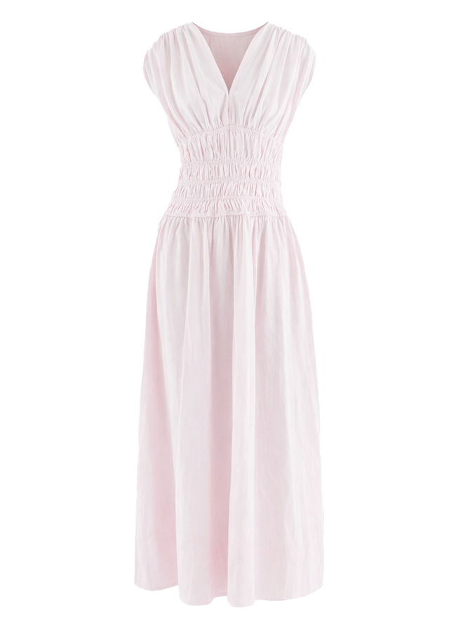 Lorriene Maxi Dress - Baby Pink