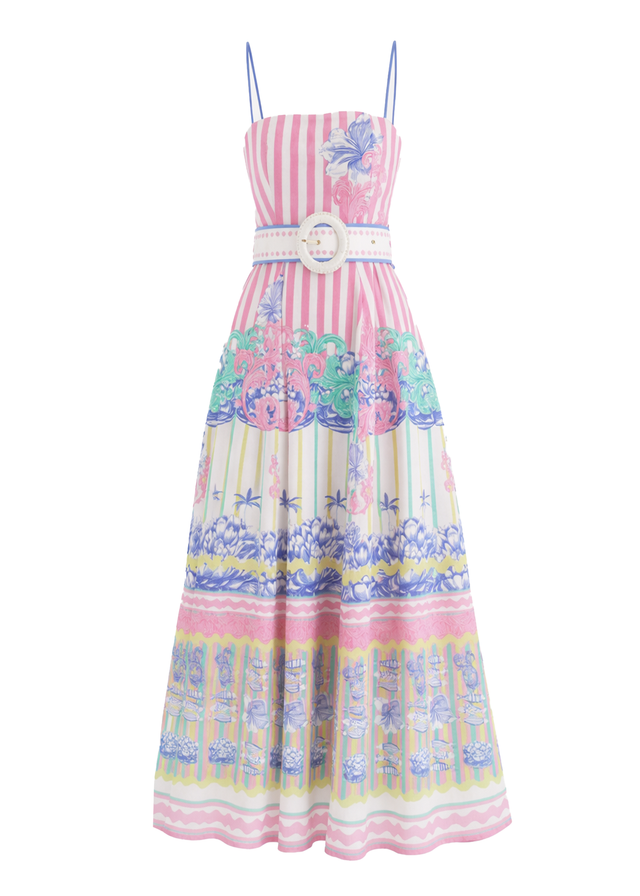Lalita Maxi Dress - Bahama Pink