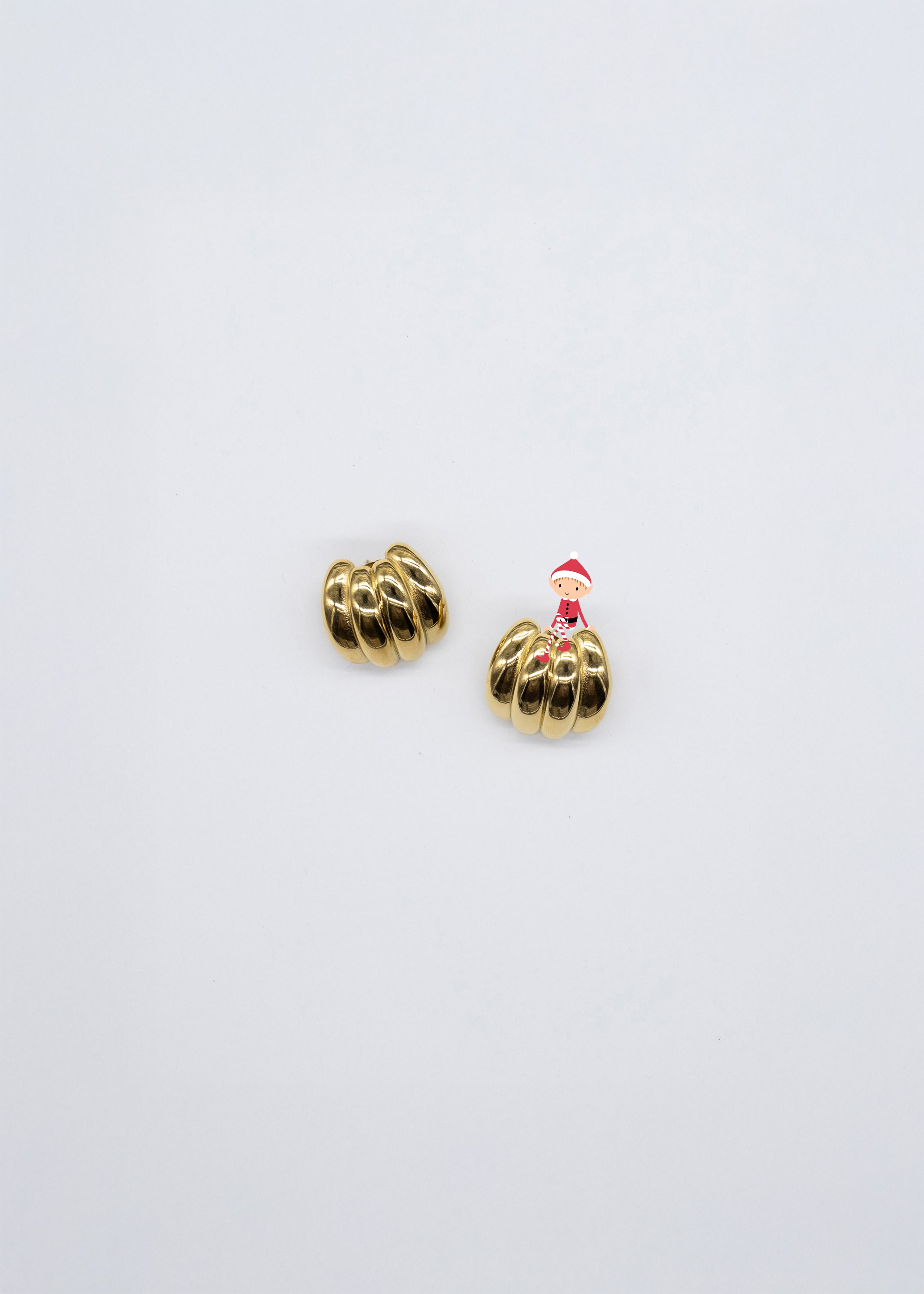 Saskia Earrings - Gold