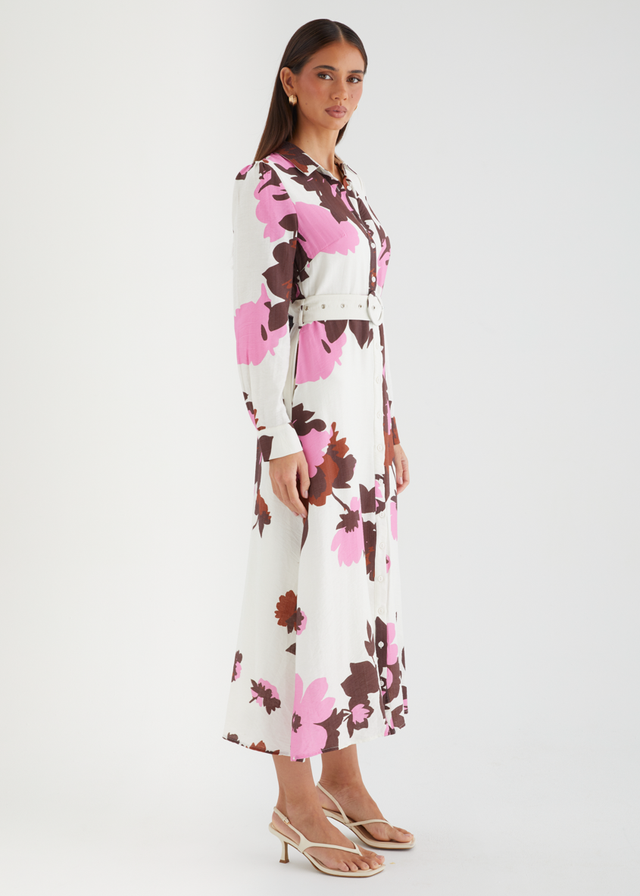 Aniella Midi Dress - Neapolitan Bloom