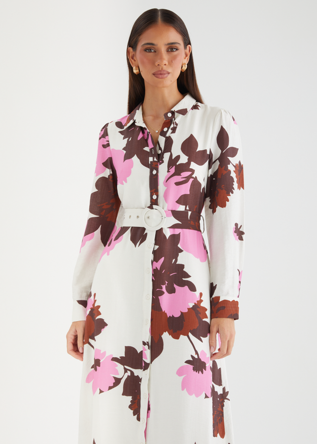 Aniella Midi Dress - Neapolitan Bloom