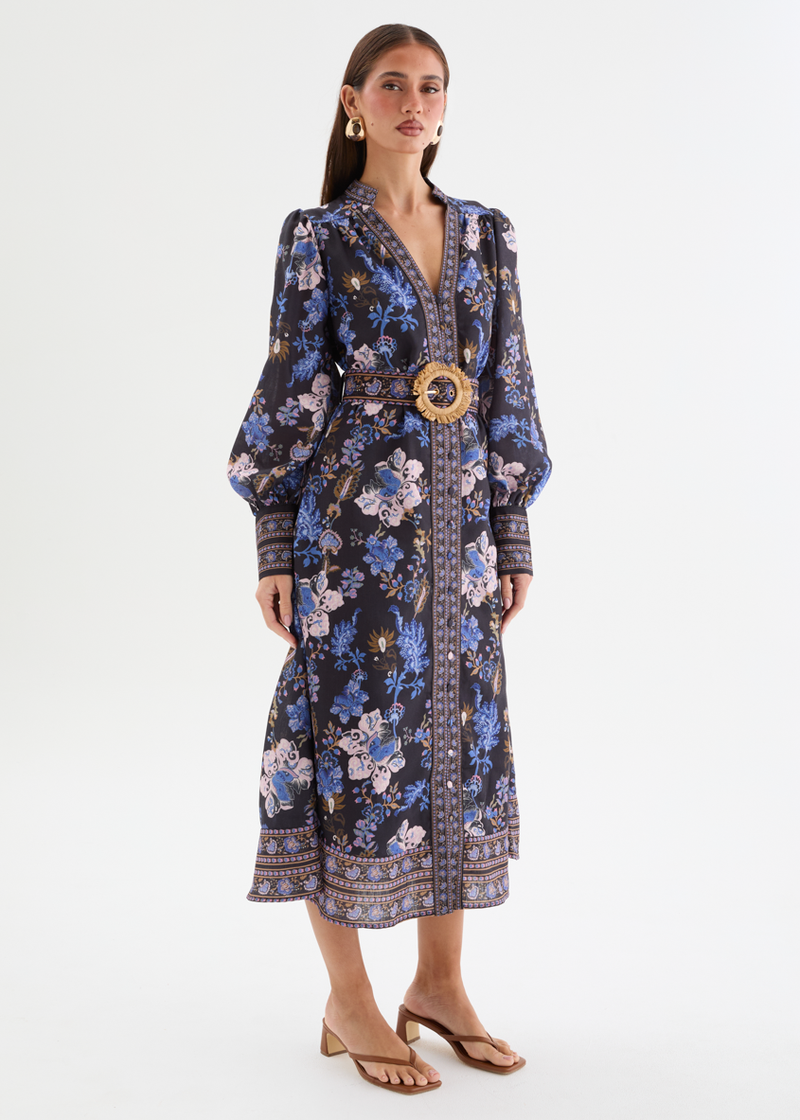 blue mother of the bride dresses Ever-Pretty Elegant V-Neck Half Sleeves Chiffon Mother of the Bride Dress with Applique