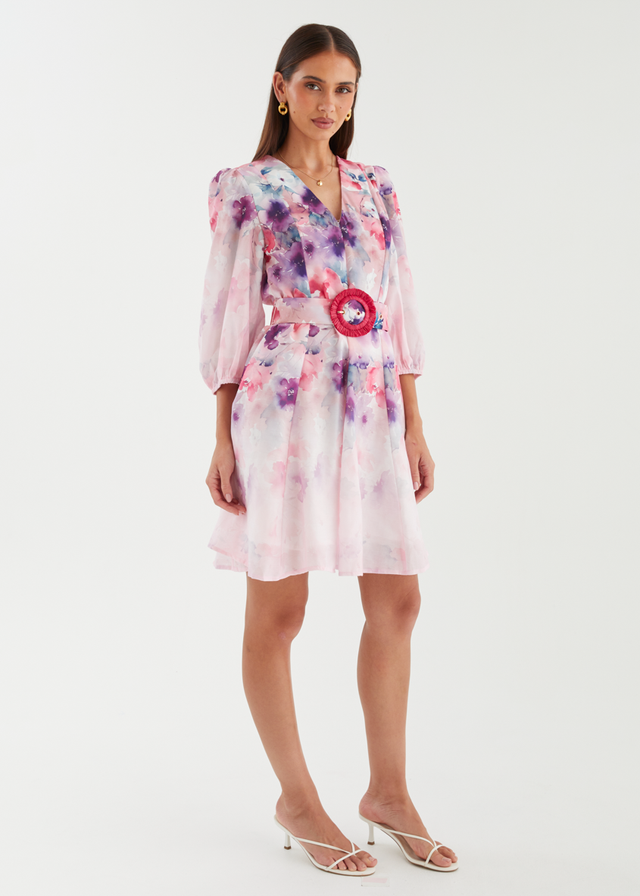 Leslee Dress - Lavender Blossom