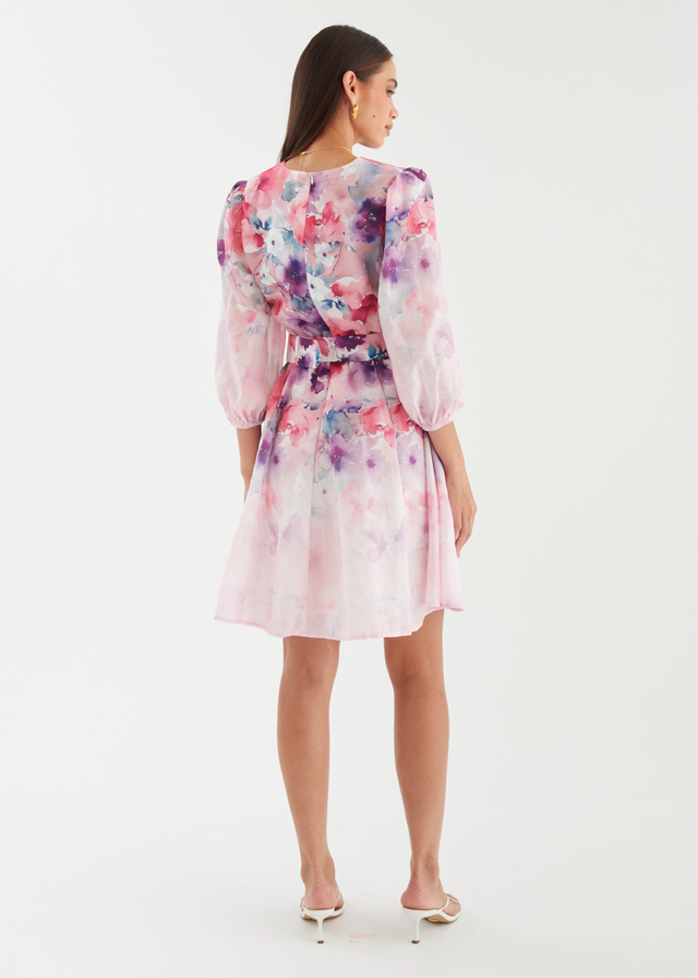 Leslee Dress - Lavender Blossom
