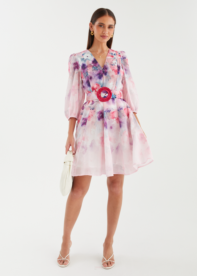 Leslee Dress - Lavender Blossom
