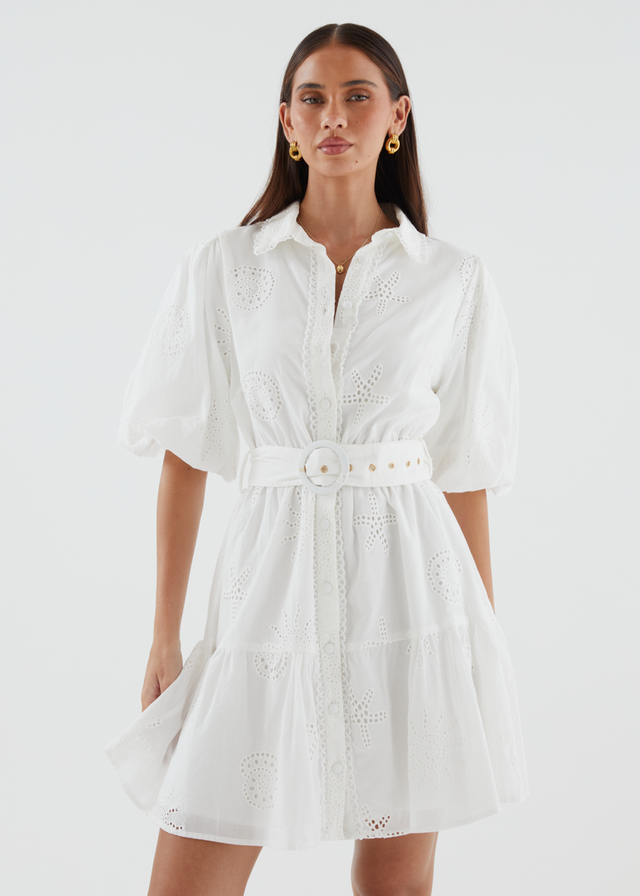 Josephine Dress - Off White