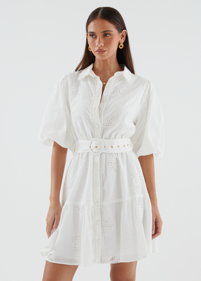 Josephine Dress - Off White