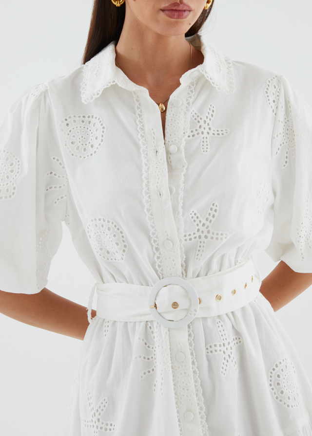 Josephine Dress - Off White