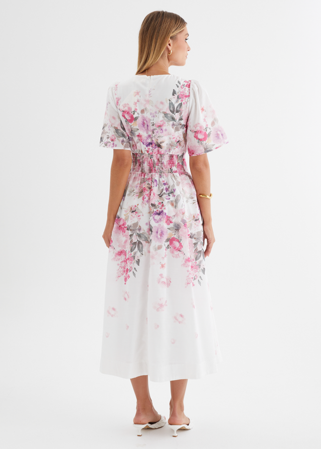 Ainslie Maxi Dress - Pink Garden