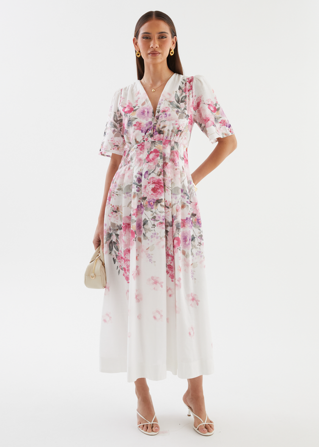 Ainslie Maxi Dress - Pink Garden