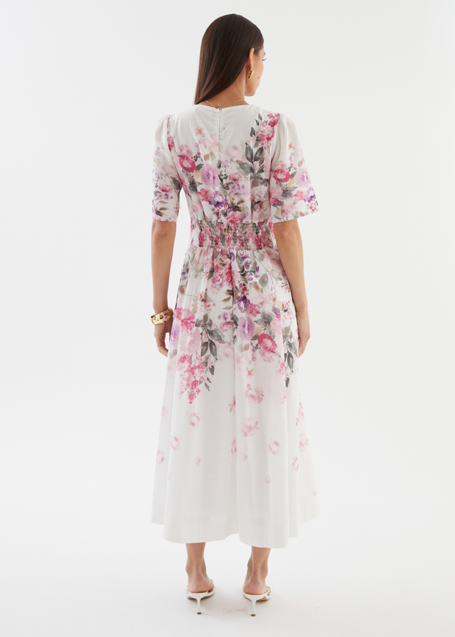 Ainslie Maxi Dress - Pink Garden