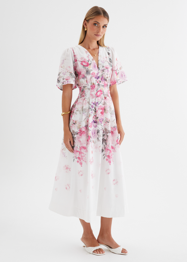 Ainslie Maxi Dress - Pink Garden