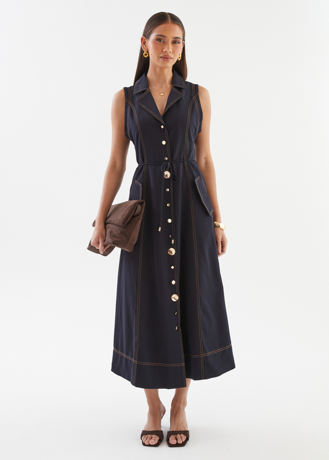 Sianne Maxi Dress - Navy