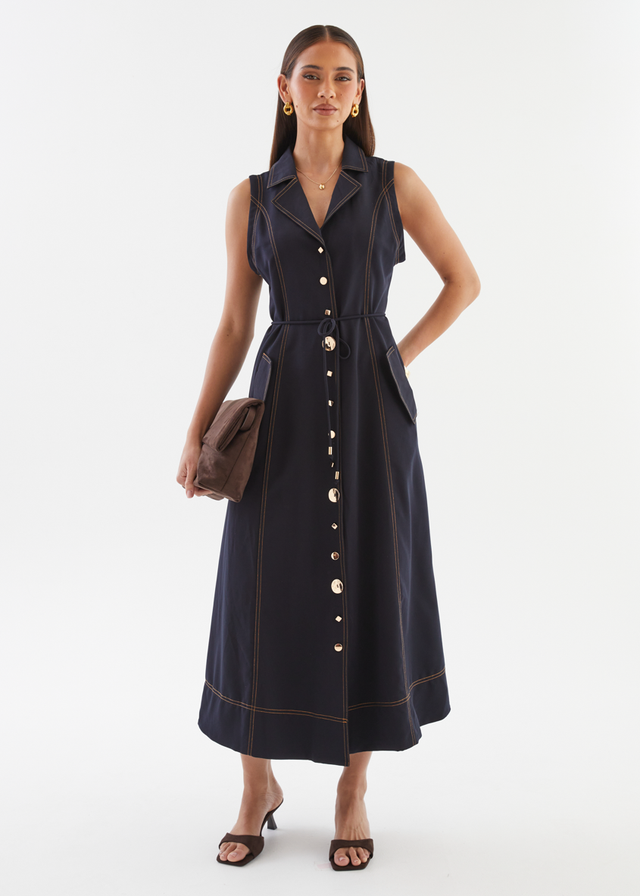 Sianne Maxi Dress - Navy