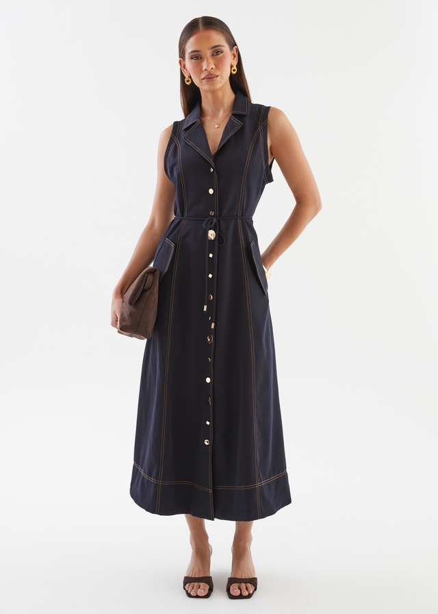 Sianne Maxi Dress - Navy