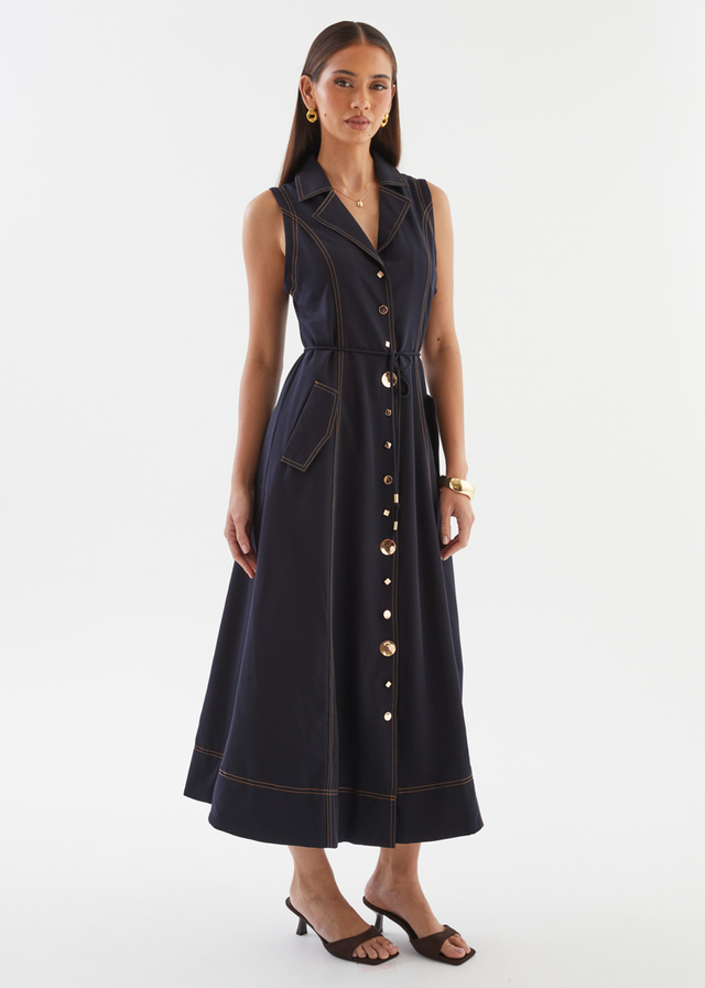 Sianne Maxi Dress - Navy