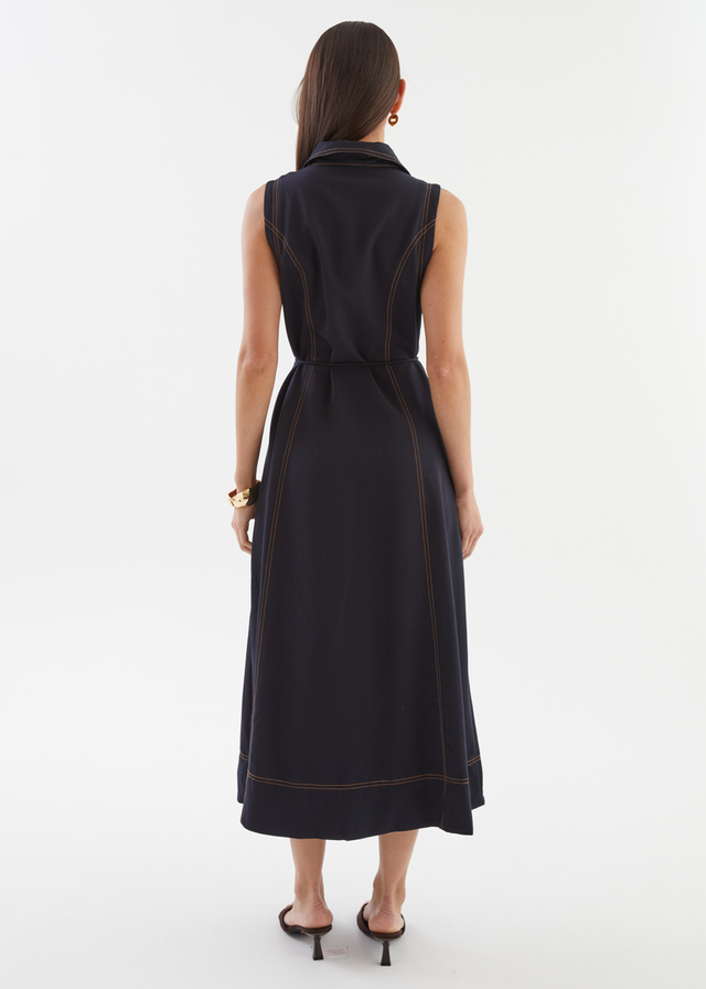 Sianne Maxi Dress - Navy