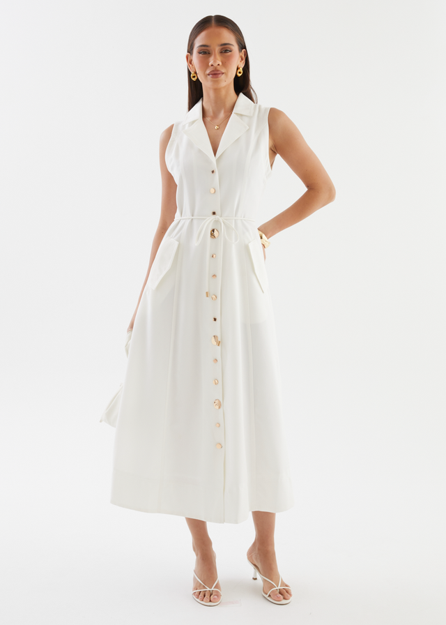 Sianne Maxi Dress - Off White