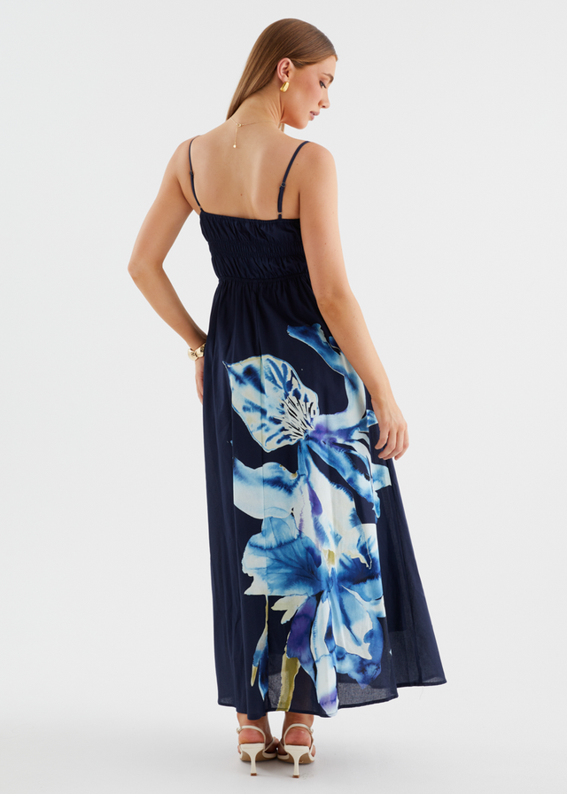 Marlie Maxi Dress - Navy Bloom