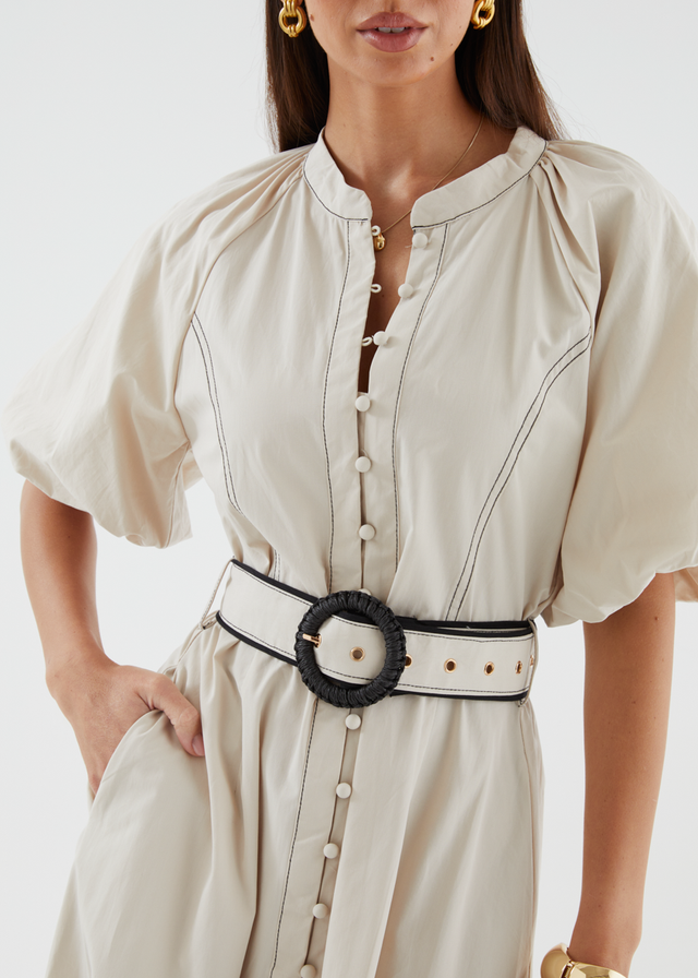 Bethina Maxi Dress - Beige