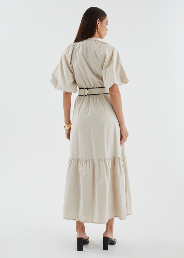 Bethina Maxi Dress - Beige