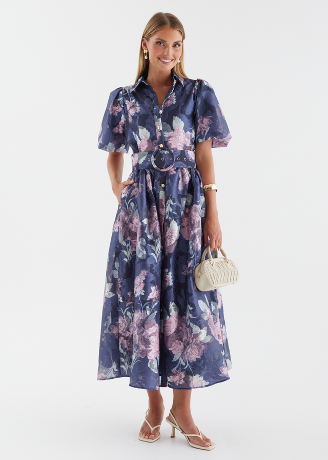 Ramina Maxi Dress - Midnight Floral