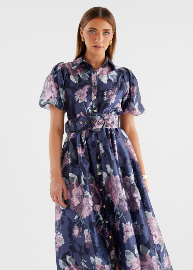 Ramina Maxi Dress - Midnight Floral