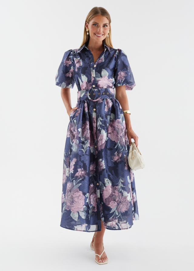 Ramina Maxi Dress - Midnight Floral
