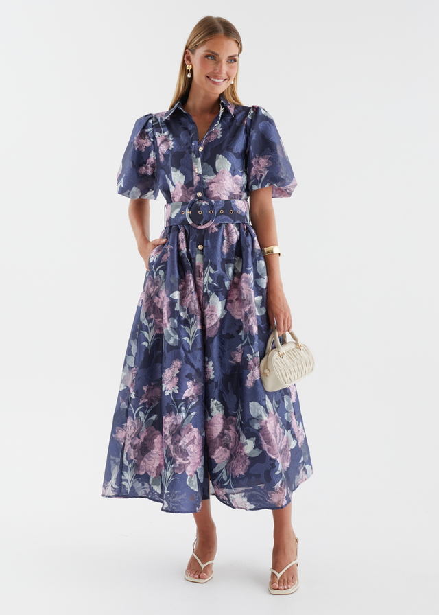 Ramina Maxi Dress - Midnight Floral