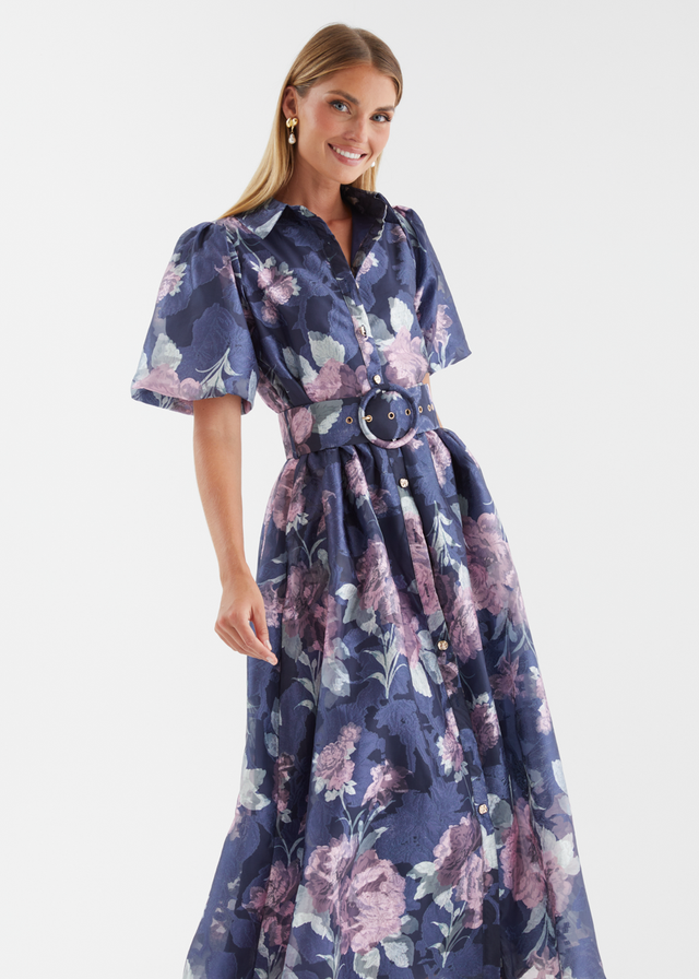 Ramina Maxi Dress - Midnight Floral