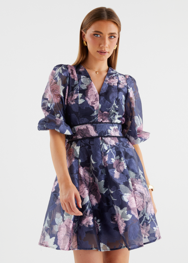 Raeanne Dress - Midnight Floral