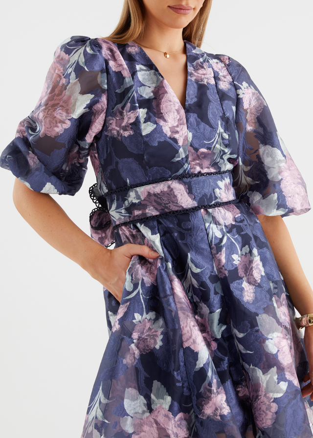 Raeanne Dress - Midnight Floral