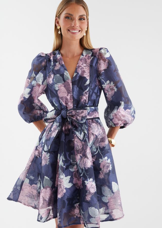 Raeanne Dress - Midnight Floral