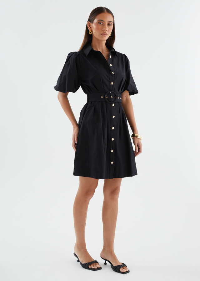 Gabriellah Dress - Black