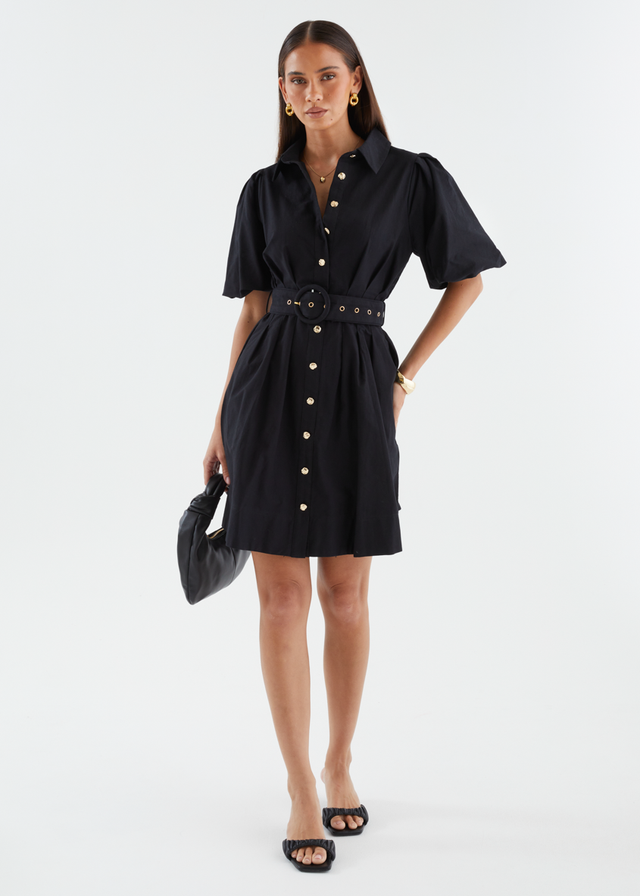 Gabriellah Dress - Black