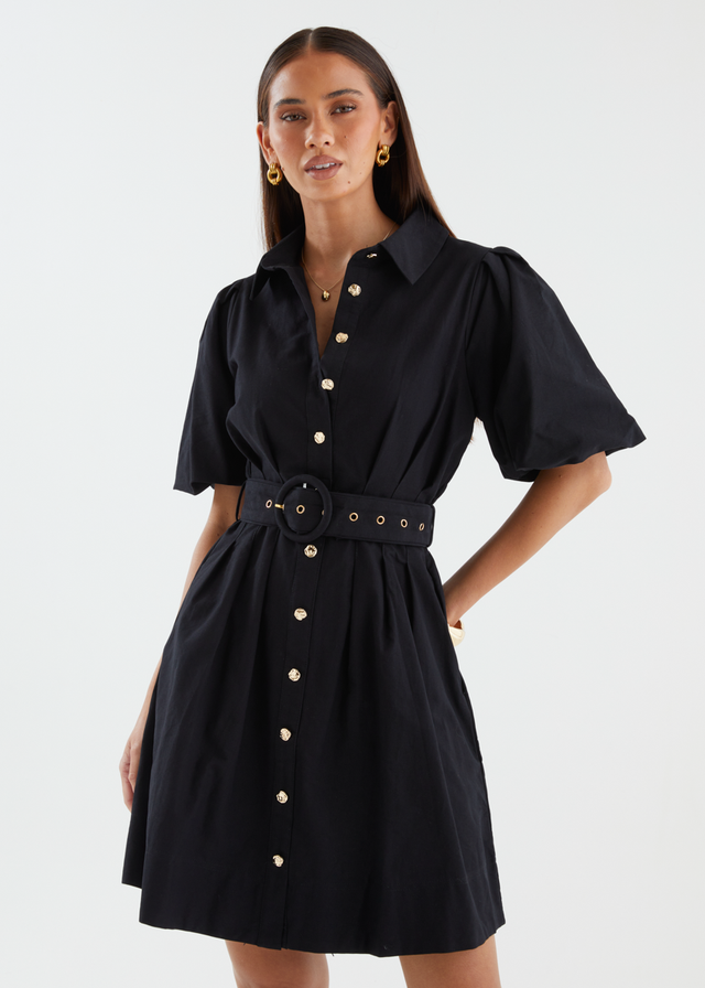 Gabriellah Dress - Black
