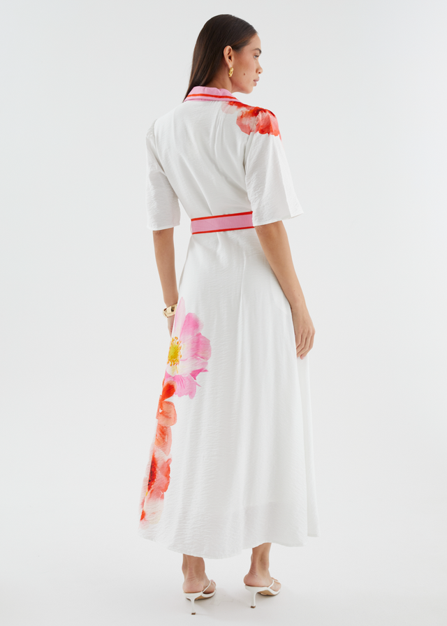 Marlena Maxi Dress - Pink Bloom